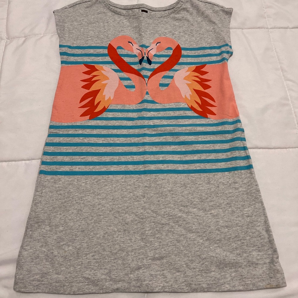 Tea Collection Flamingo Dress